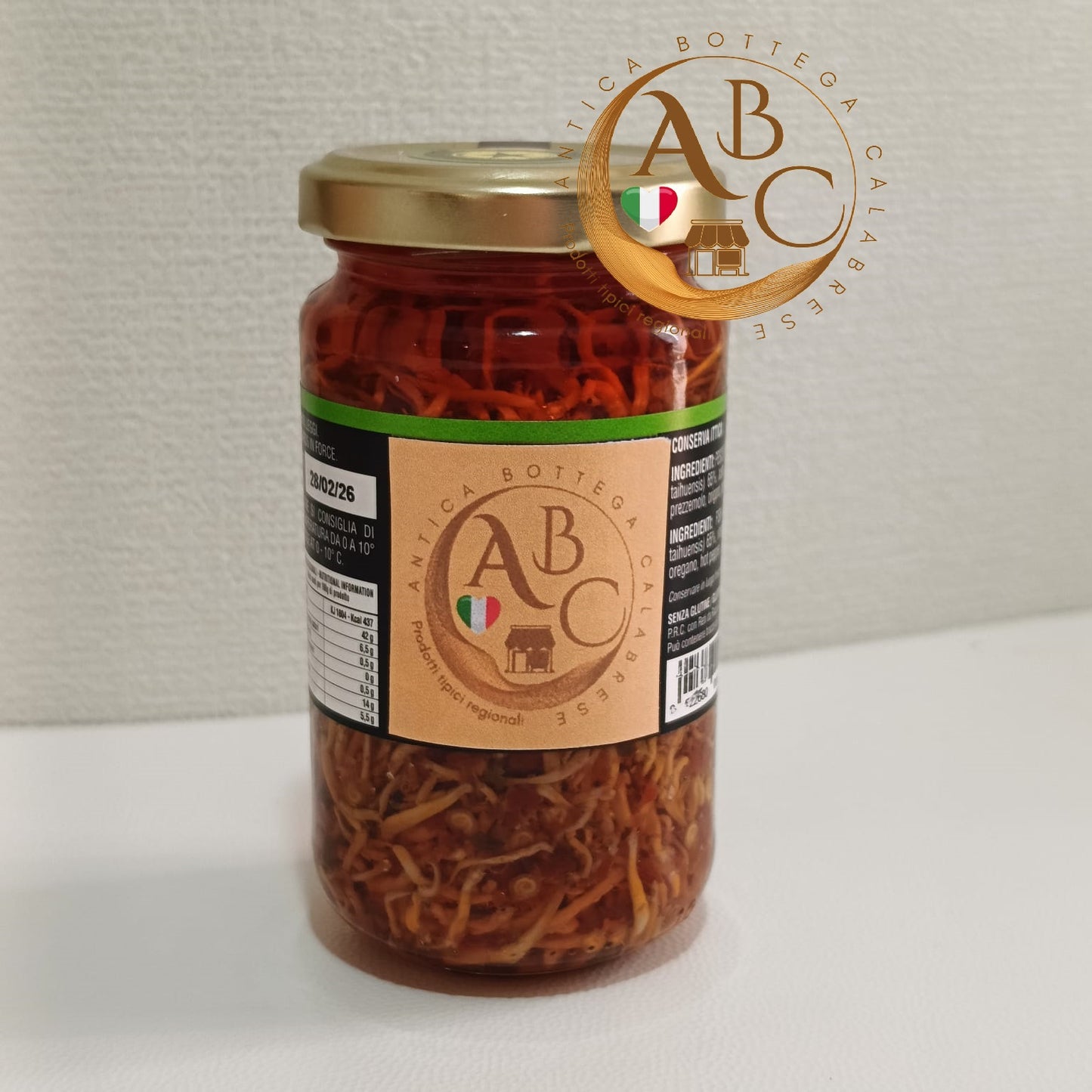CAPRICCIO DI PESCE MARINATO PICCANTE (Rosamarina Marinata) 100 e 200 gr