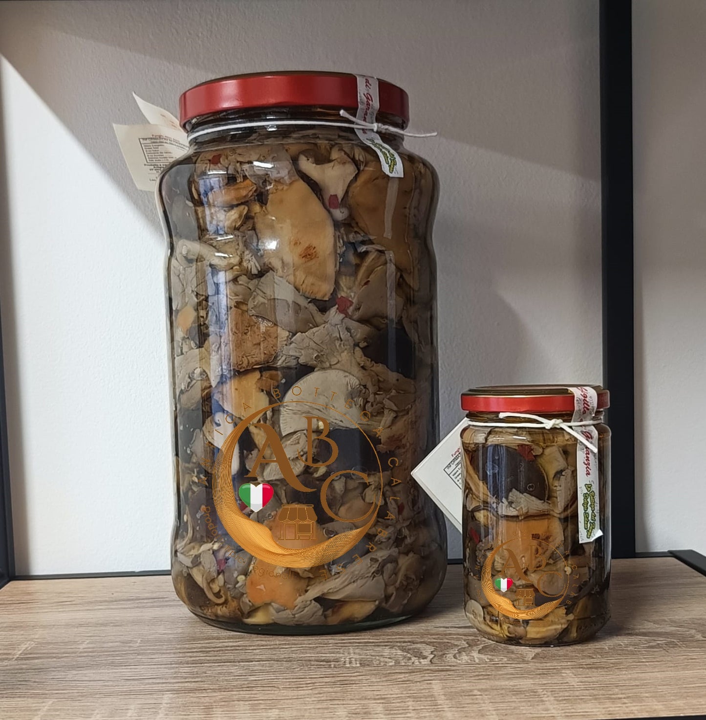 FUNGHI SILANI MISTI PICCANTI 290 GR o 2,900 KG