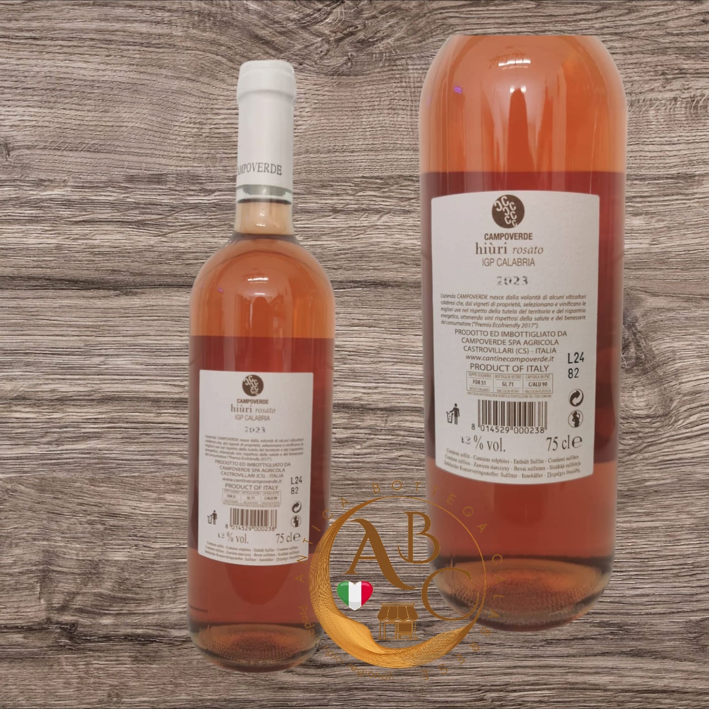 Hiurì Vino Rosato da uve Aglianico Igp Cantine Campoverde
