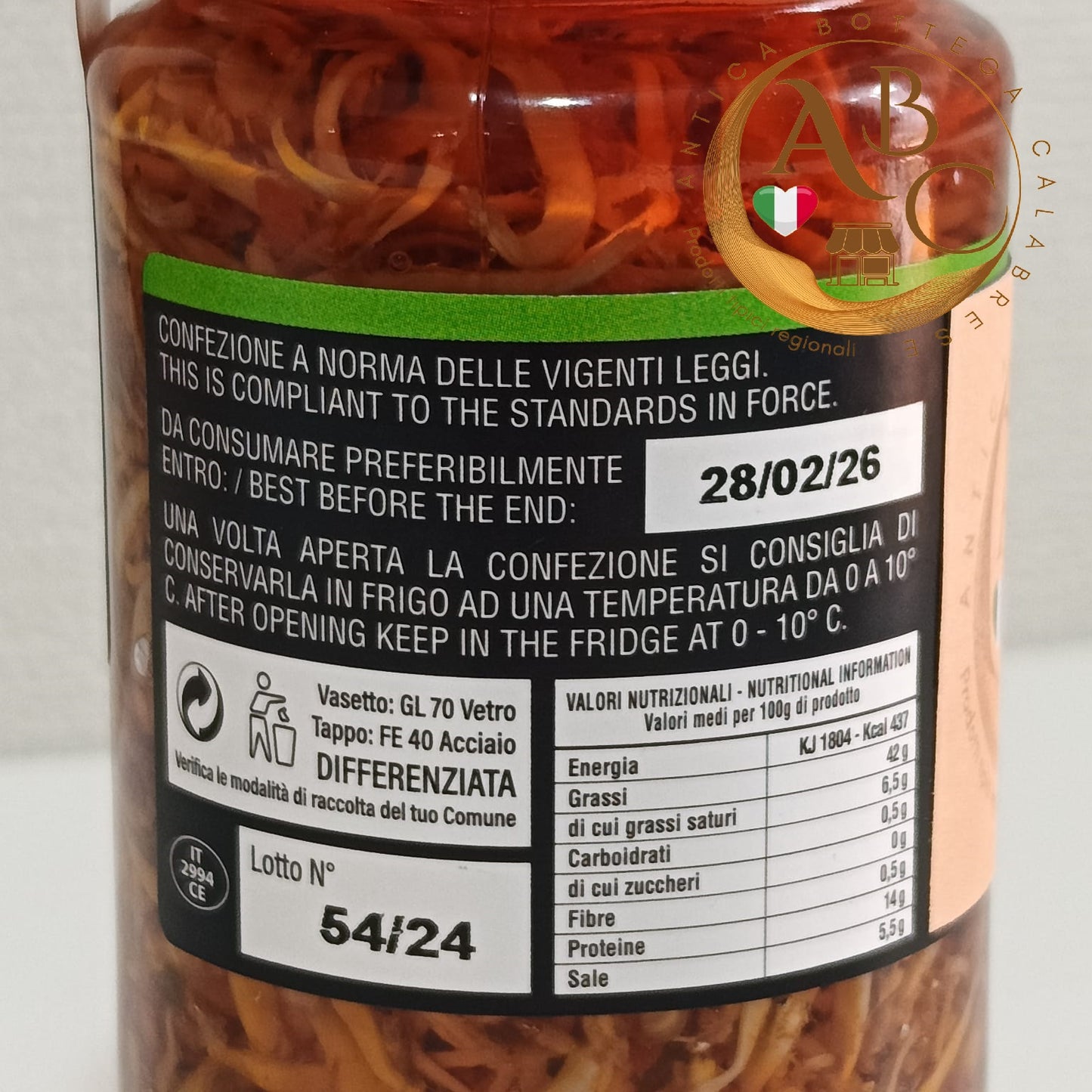 CAPRICCIO DI PESCE MARINATO PICCANTE (Rosamarina Marinata) 100 e 200 gr