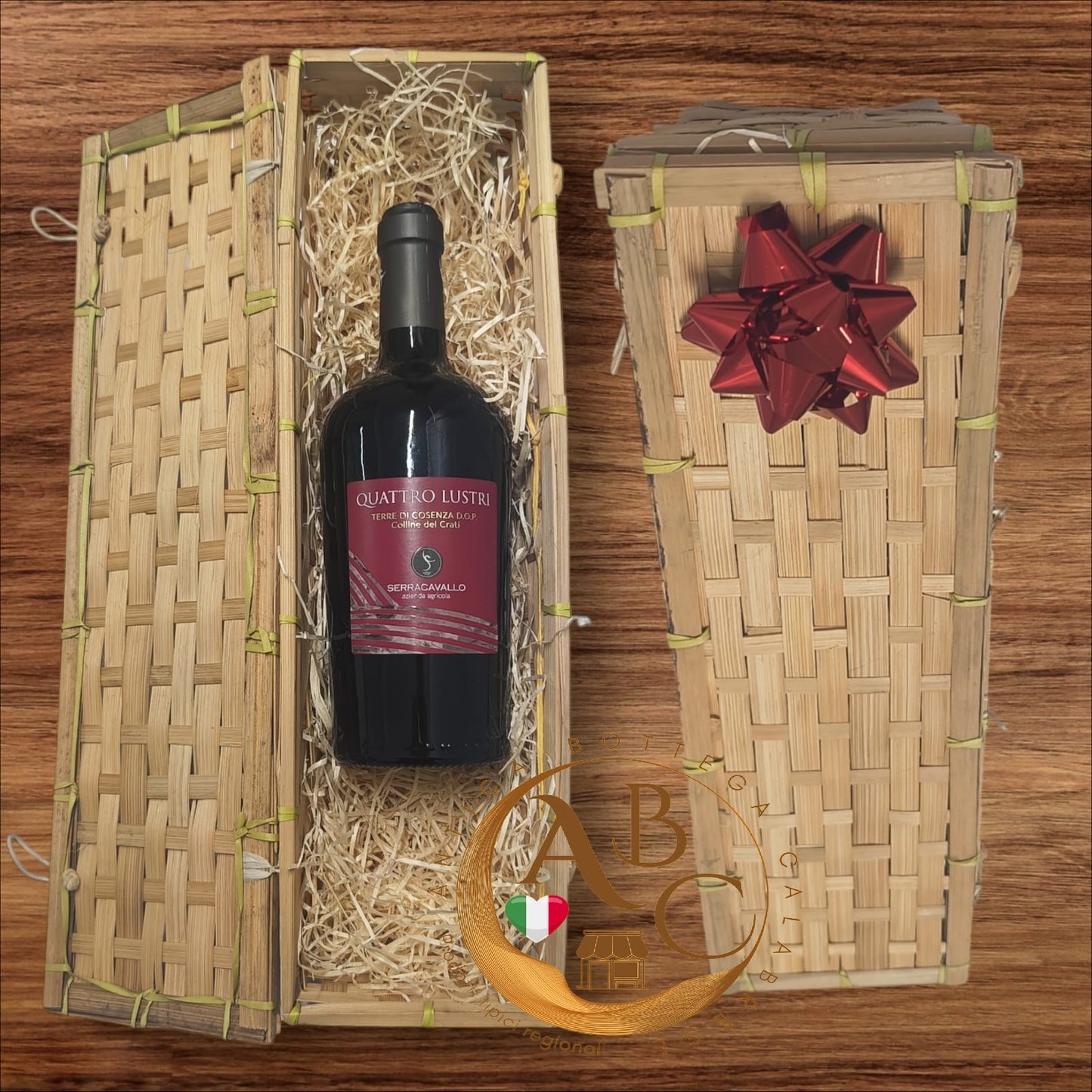 QUATTRO LUSTRI Vino Rosso DOP cantine Serracavallo