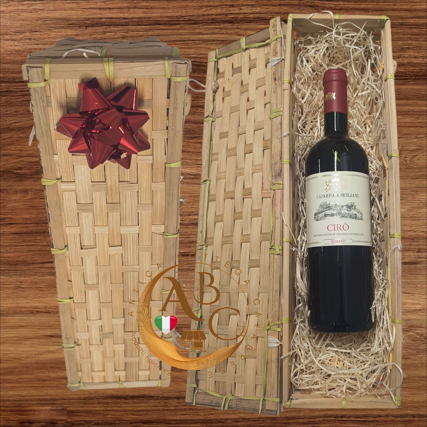 CIRO’ ROSATO DOC cantine CAPARRA & SICILIANI 75 CL