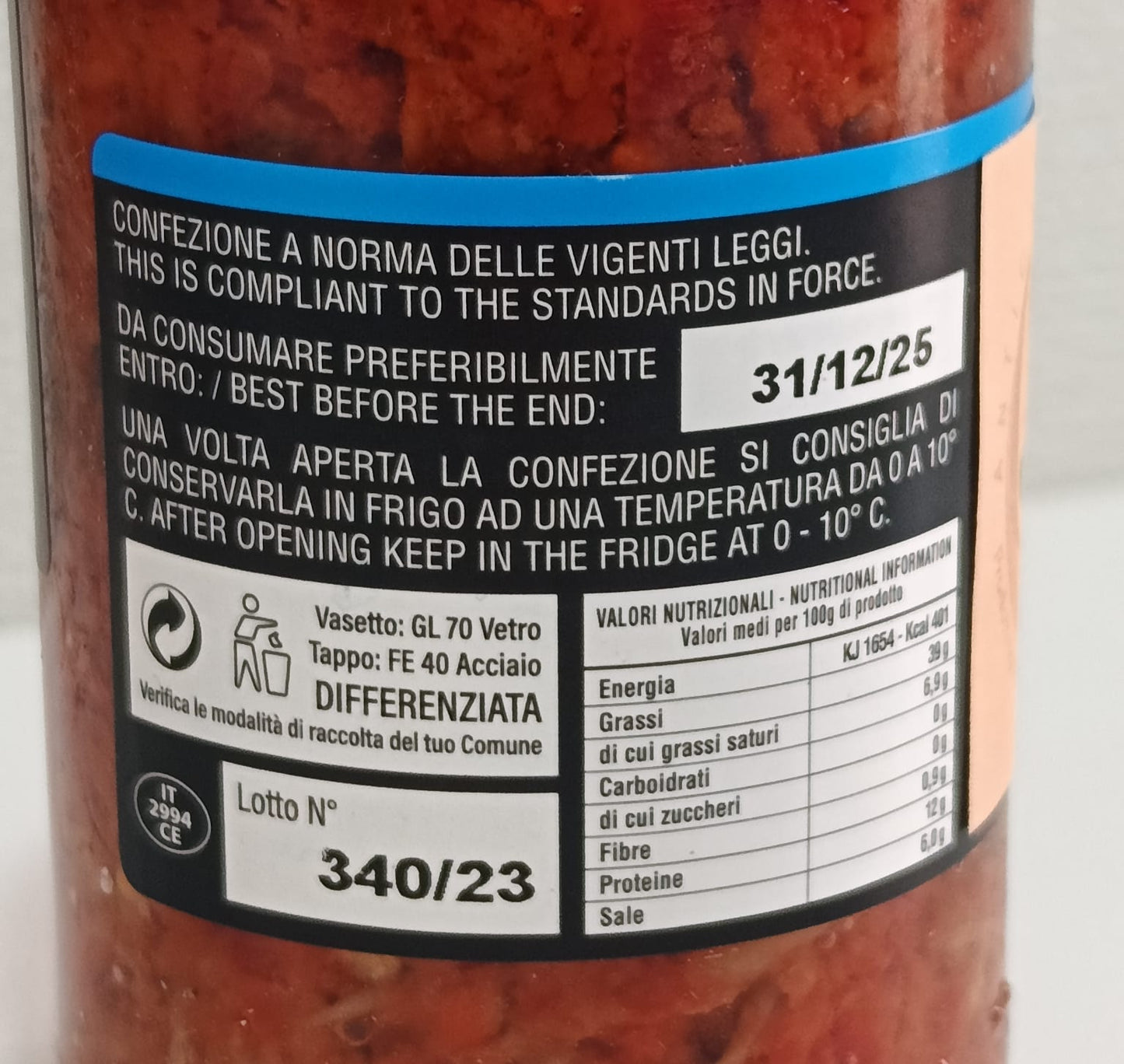 ROSAMARINA SARDELLA NOVELLAME O NUNNATA CALABRESE DOLCE 100 e 200 GR.