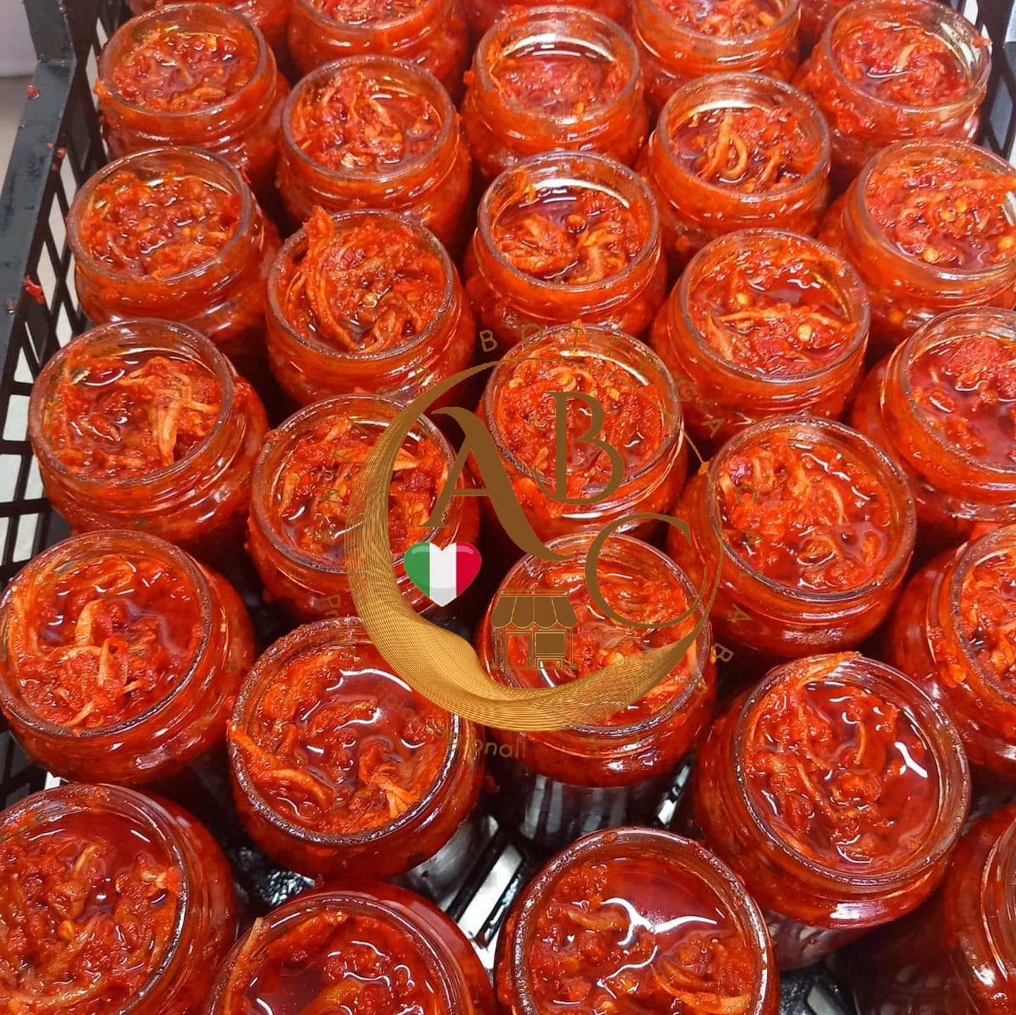 ROSAMARINA SARDELLA NOVELLAME O NUNNATA CALABRESE PICCANTE 100 e 200 GR.