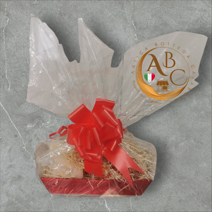 CESTA BOX FORMAGGI E MIELE ALLA CALABRESE