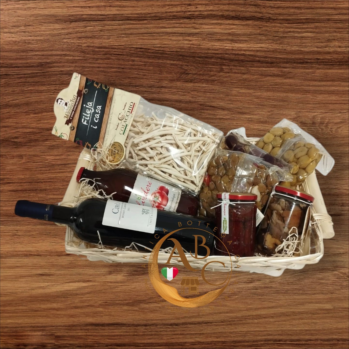 CESTA VEGANA ALLA CALABRESE