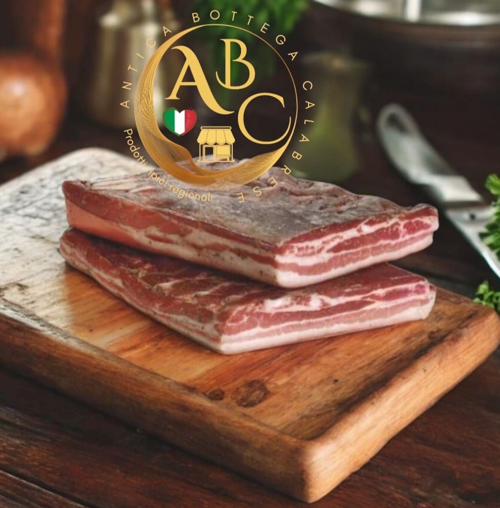 PANCETTA TESA CALABRESE.