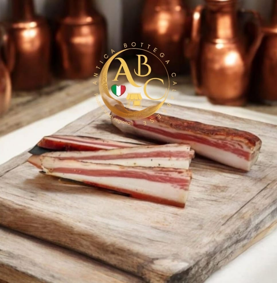 PANCETTA TESA CALABRESE.