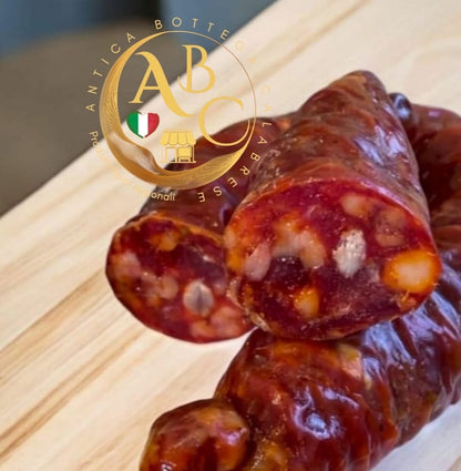 SALSICCIA CALABRESE CURVA ROSSA PICCANTE