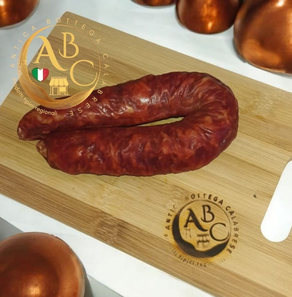 SALSICCIA CALABRESE CURVA ROSSA PICCANTE