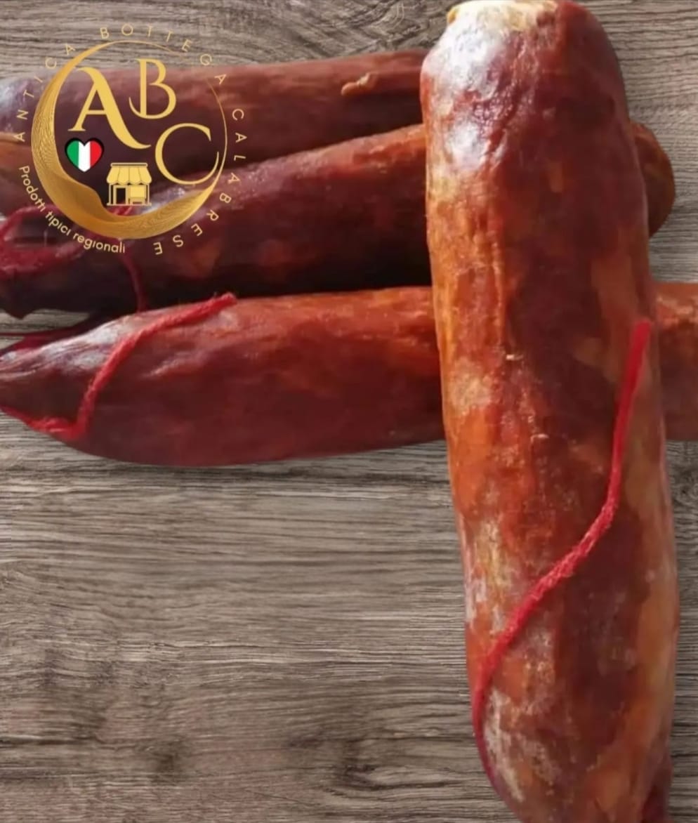 SALSICCIA CALABRESE CURVA ROSSA PICCANTE
