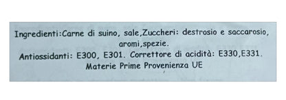 SALSICCIA CALABRESE SILANA FRESCA 1 KG. (Circa 8/10 pezzi)