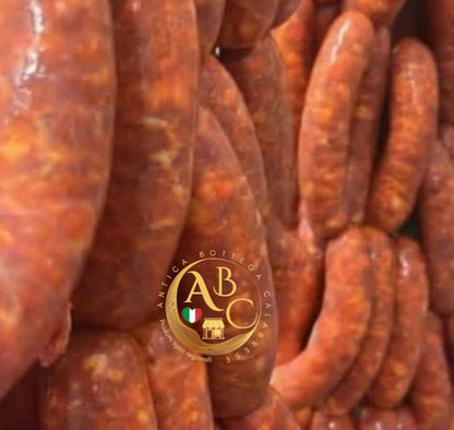 SALSICCIA CALABRESE SILANA FRESCA 1 KG. (Circa 8/10 pezzi)