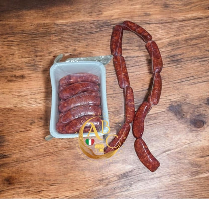 SALSICCIA CALABRESE SILANA FRESCA 1 KG. (Circa 8/10 pezzi)