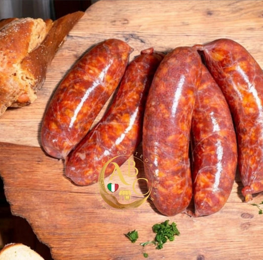 SALSICCIA CALABRESE SILANA FRESCA 1 KG. (Circa 8/10 pezzi)