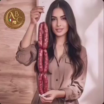 SALSICCIA CALABRESE SILANA FRESCA 1 KG. (Circa 8/10 pezzi)